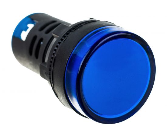 Лампа ЭРА AD22DS(LED)матрица d22мм, синий, 230В, 10/1000/12000 Б0045621 – изображение 2