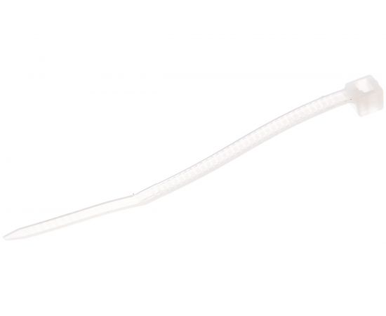 Нейлоновые стяжки FORTISFLEX КСС 3х60 белый 100 штук 57871 – изображение 2