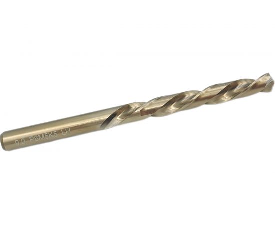 Сверло по металлу левое (9х81х125 мм; Р6М5К5; шлифованное А1) TORNERI 040687 – изображение 2