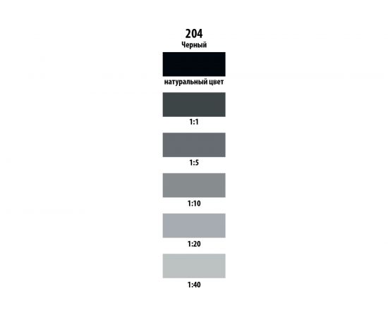 Колер PARADE №204 черный 0,25 л Россия 90001651709 – изображение 2