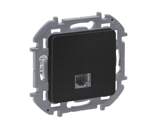 Телефонная розетка RJ11 Legrand - INSPIRIA - антрацит 673823 – изображение 2