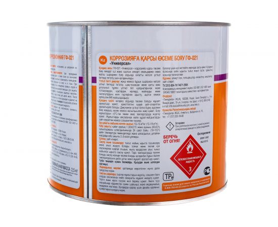 Грунт Текс универсал ГФ-021 красно-коричневый 2,5 кг 19564 – изображение 3