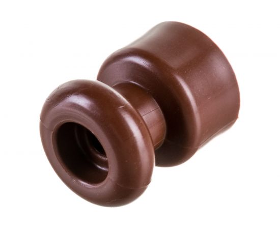 Изолятор Bylectrica упаковк�� 10шт. для витых проводов, серия РЕТРО, ЮЛИГ.757522.014 коричневый – изображение 3