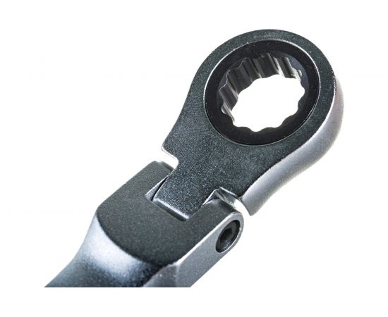 Комбинированный трещоточный ключ с шарниром 13 мм Berger BG BG1242 – изображение 3