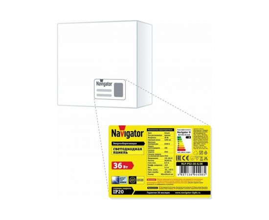Светильник Navigator 94 498 NLP-PS2-36-6.5K /R/ LED 36Вт 6500К IP20 19037 331150 – изображение 4