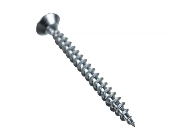 Саморез Стройметиз 4,0х40 универсальный, белый цинк уп. 200 шт. 2150675 – изображение 4