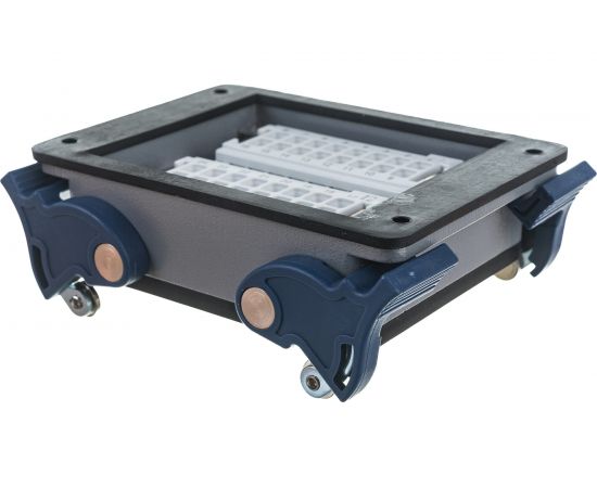 Низкая розетка Emas 4-фиксатора, для панели, 32 полюса, 16А, 400В. EBM32PM44 – изображение 4