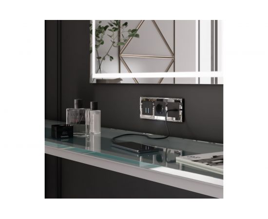 Сенсорный 2-клавишный выключатель WERKEL W4520108 с подсветкой черный a047867 – изображение 4