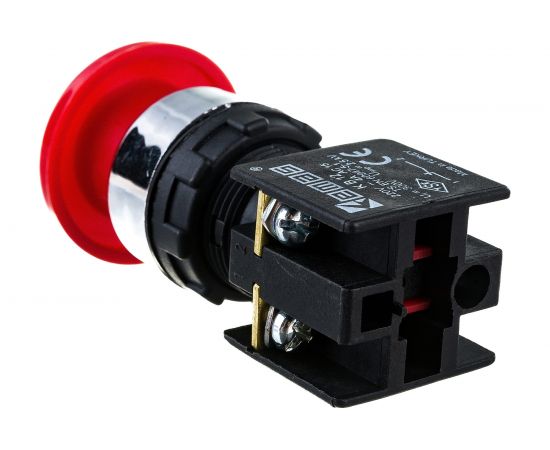 Кнопка Emas красная грибовидная 1НЗ KB12MK – изображение 4