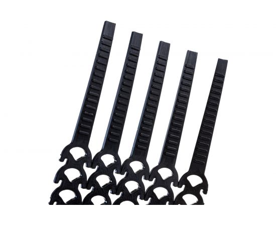 Стяжка TDM ПУ чёрная, многозвенная RS, 10x300, 20 шт. SQ0515-0604 – изображение 8