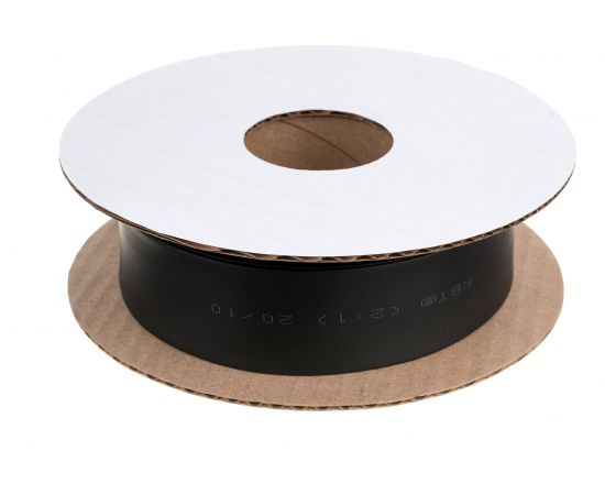 Трубка термоусадочная T-BOX 20/10 черный 10м КВТ 65634 