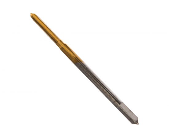 Метчик M2x0,4 HSS M2 TiN прямой компл. ПрофОснастка №131 арт. 50311001 