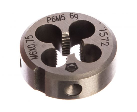 Плашка М 6 х0.75 Р6М5 6g ТМ Туламаш 141218 