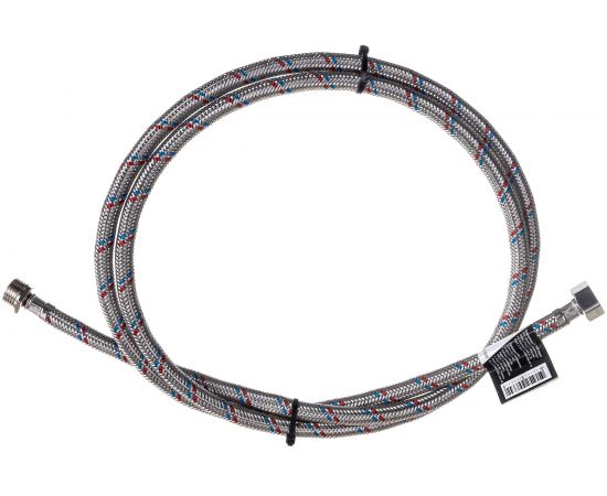 Гибкая подводка для воды Gigant с оплеткой из нержавеющей стали, 1/2""х200 см, г/ш P-200-GW 