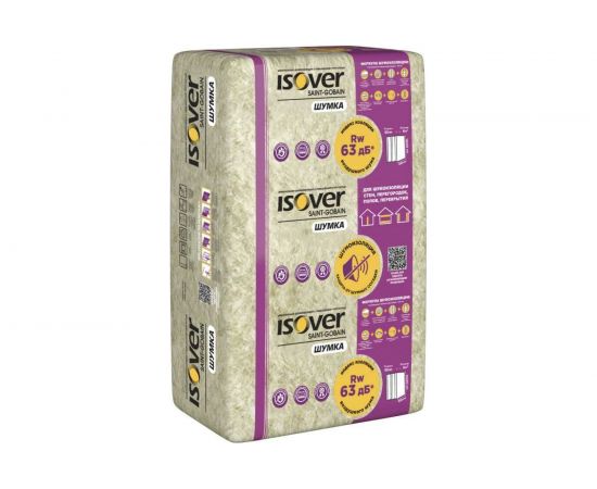 Звукоизоляция ISOVER ШУМКА 50x610x1000/Е 67129 