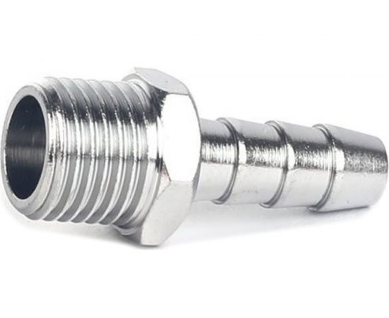 Штуцер елочка 12 мм - наружная резьба 1/2" Pegas pneumatic 4012 