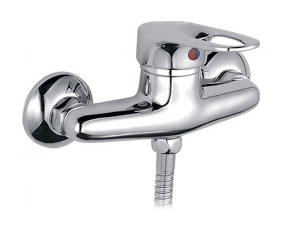 Смеситель для душа FRAP 40к F2028-B с отверстием, шланг и лейка F04 517058 