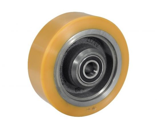 Колесо опорное для тележек Jungheinrich (180 мм; 790 кг; чугун/вулколлан) Rader Vogel 51166730 
