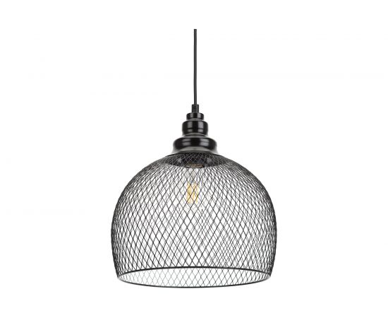 Металлический подвес ЭРА PL7 BK E27, max 60W, d280 мм, черный Б0037454 