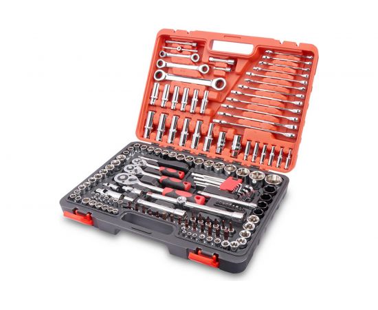 Набор инструментов GOODKING 150 предметов, 1/4 3/8 1/2, трещотка K-10150 