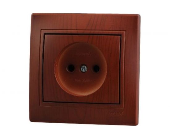 Розетка Lezard, MIRA, б/з, керамика, вишня, 701-0601-121 