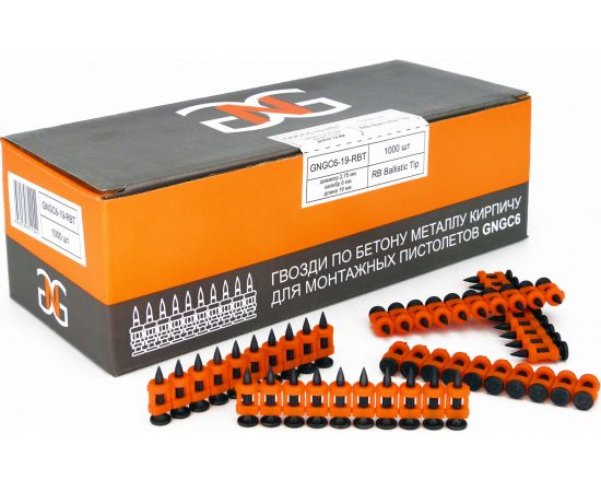 Гвоздь GNG 6-19-RBT упаковка 1000 шт. GNGC619RBT – изображение 2