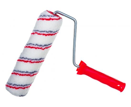 Валик с ручкой 8мм, 250мм, ворс 12мм, D 48мм, D ручки 8мм, полиамид MATRIX НЕЙЛОН Профи 80758 – изображение 2