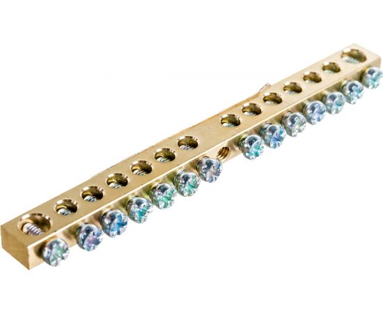 Нулевая шина, 6х9, 14/1 IEK YNN10-14-100 – изображение 2