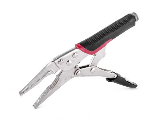 Зажимные клещи INTERTOOL универсальные, 230мм удлиненные, Cr-V UT-5204 – изображение 2