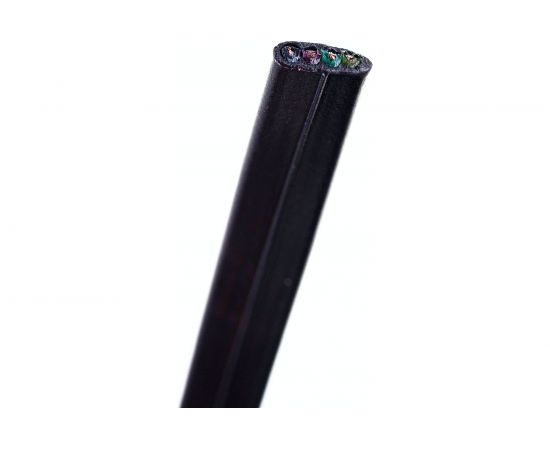 Телефонный кабель Cablexpert 4 жилы, плоский, многожильный, 100 м, черный TC1000S/bl-100m – изображение 2