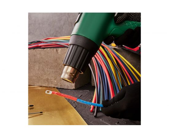 Набор термоусадочной трубки REXANT 6.0/3.0 мм, 1м, 5 цветов, 50 шт. 29-0156 – изображение 2