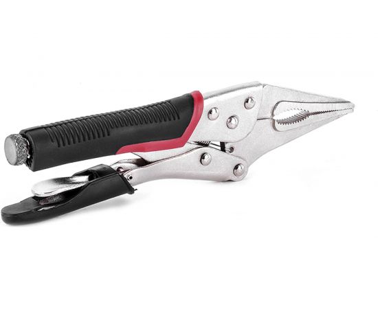 Зажимные клещи INTERTOOL универсальные, 230мм удлиненные, Cr-V UT-5204 – изображение 3