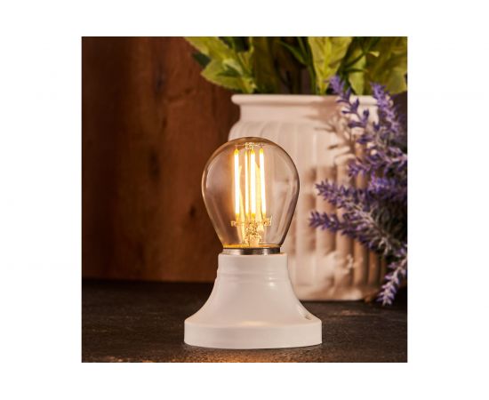 Филаментная лампа REXANT Шарик GL45 7.5 Вт 2700K E27 604-123 – изображение 3