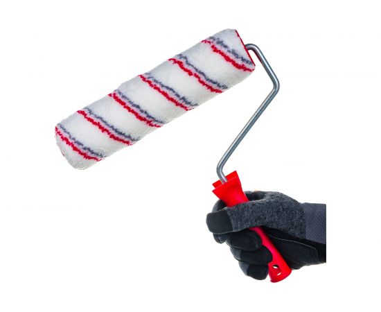 Валик с ручкой 8мм, 250мм, ворс 12мм, D 48мм, D ручки 8мм, полиамид MATRIX НЕЙЛОН Профи 80758 – изображение 3