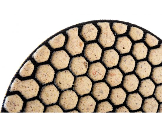 Круг алмазный гибкий шлифовальный АГШК (100 мм; Р100; без воды) BOHRER 55210010 – изображение 3