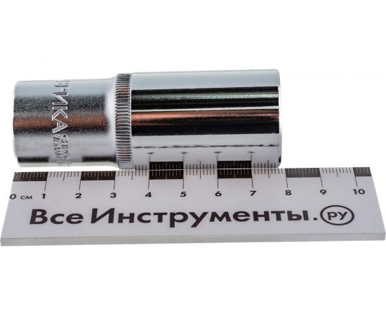 Головка торцевая 6-гранная глубокая (22 мм; 80 мм; 1/2"") ЭВРИКА ER-91515 – изображение 3