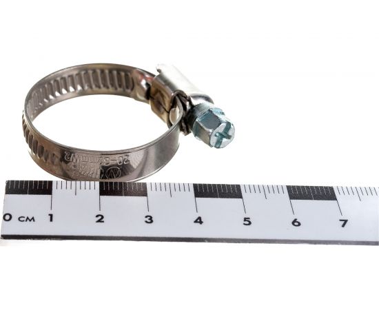 Червячный хомут Nord-Yada 20-32 мм, нерж. сталь 900257 – изображение 3