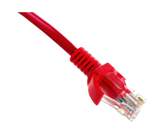 Патч-корд ExeGate UTP-RJ45-RJ45-5e-0,3M-RD, UTP, cat.5e, 0.3м, красный 258666 – изображение 3