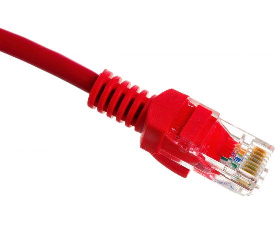 Патч-корд ExeGate UTP-RJ45-RJ45-5e-0,3M-RD, UTP, cat.5e, 0.3м, красный 258666 – изображение 4
