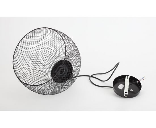 Металлический подвес ЭРА PL7 BK E27, max 60W, d280 мм, черный Б0037454 – изображение 4