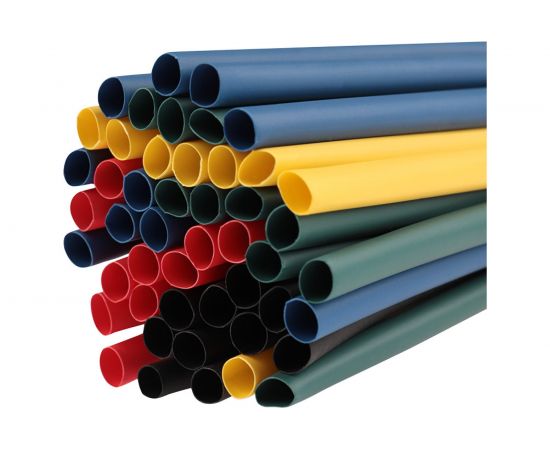 Набор термоусадочной трубки REXANT 6.0/3.0 мм, 1м, 5 цветов, 50 шт. 29-0156 – изображение 4