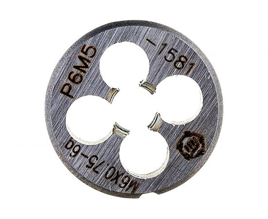 Плашка М 6 х0.75 Р6М5 6g ТМ Туламаш 141218 – изображение 4