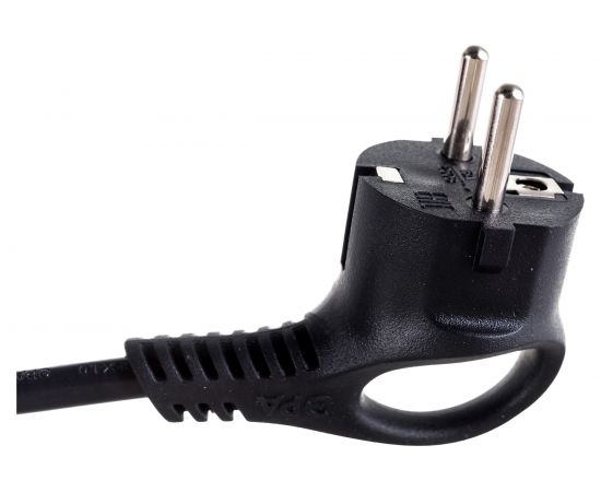 Сетевой шнур с вилкой ЭРА U3x15mB с заземлением 5м ПВС 3x1мм2 черный Б0048703 – изображение 4