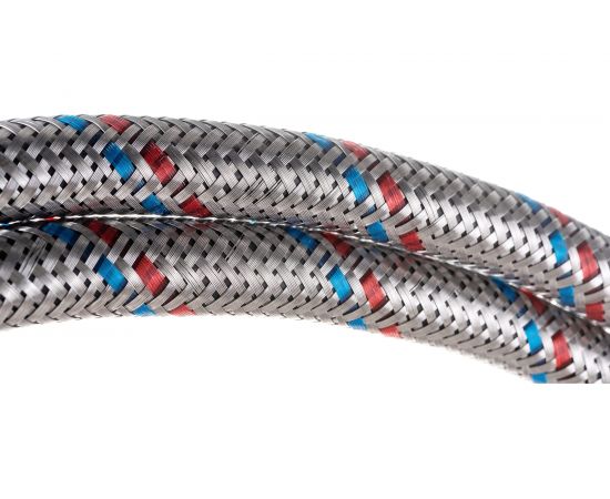 Гибкая подводка для воды Gigant с оплеткой из нержавеющей стали, 1/2""х200 см, г/ш P-200-GW – изображение 5