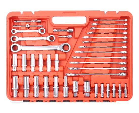 Набор инструментов GOODKING 150 предметов, 1/4 3/8 1/2, трещотка K-10150 – изображение 5