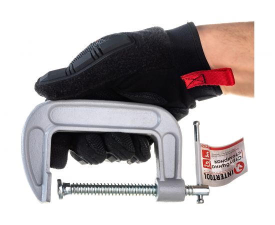 Струбцина INTERTOOL тип ""G"" 3"",75мм HT-6015 – изображение 5