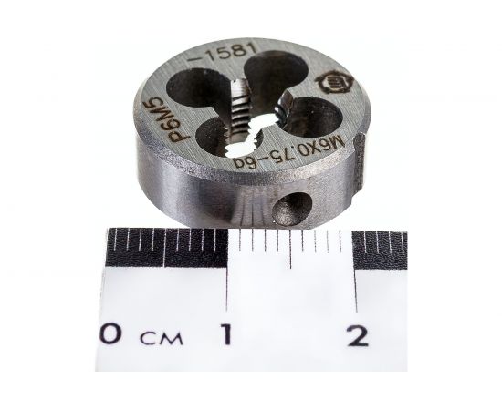 Плашка М 6 х0.75 Р6М5 6g ТМ Туламаш 141218 – изображение 6