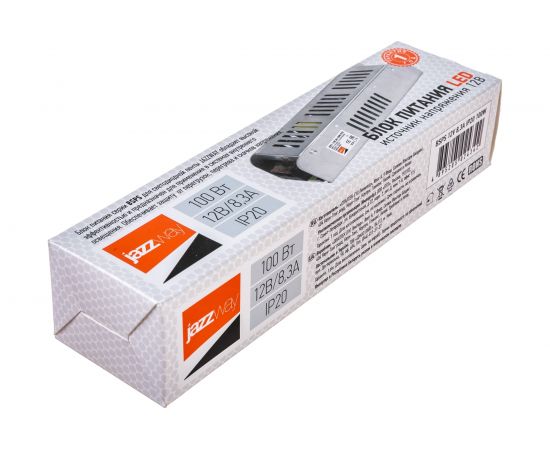 Драйвер Jazzway BSPS 12V 8,3A 100W IP20 5024342 – изображение 6