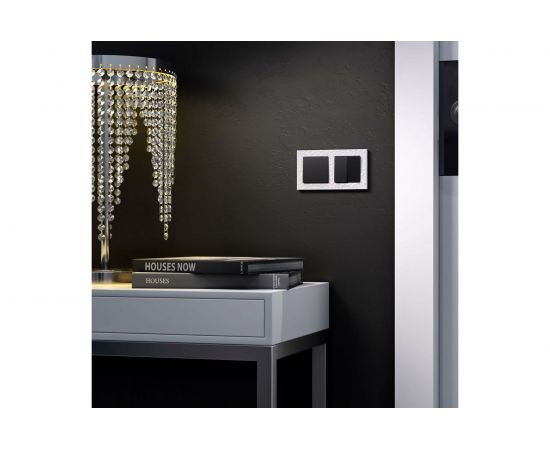 Выключатель WERKEL одноклавишный черный матовый W1110008 a051608 – изображение 7