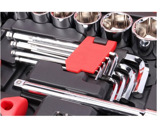 Набор инструментов GOODKING 150 предметов, 1/4 3/8 1/2, трещотка K-10150 – изображение 8